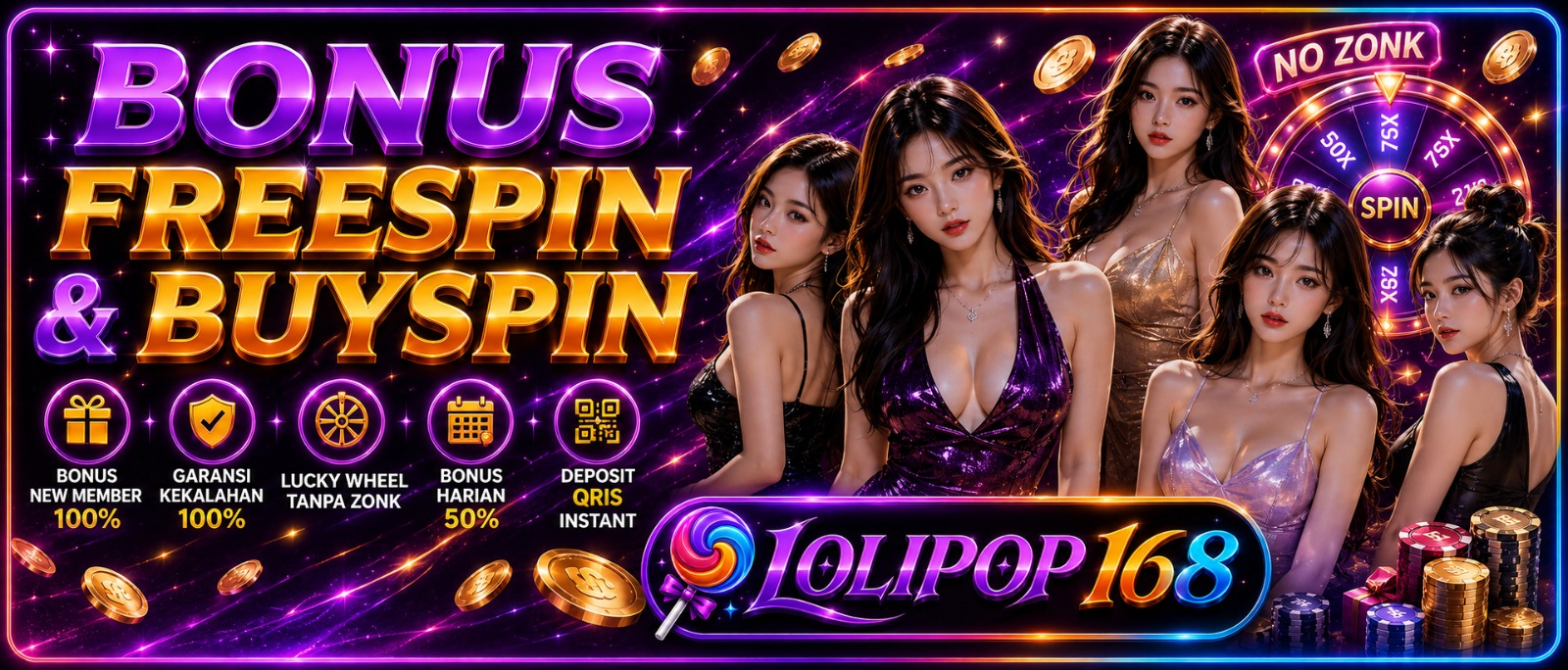 BONUS FREE SPIN MURNI 30% / BUY FREE SPIN 20% (HANYA BERLAKU UNTUK GAME PRAGMATIC & PG SOFT)