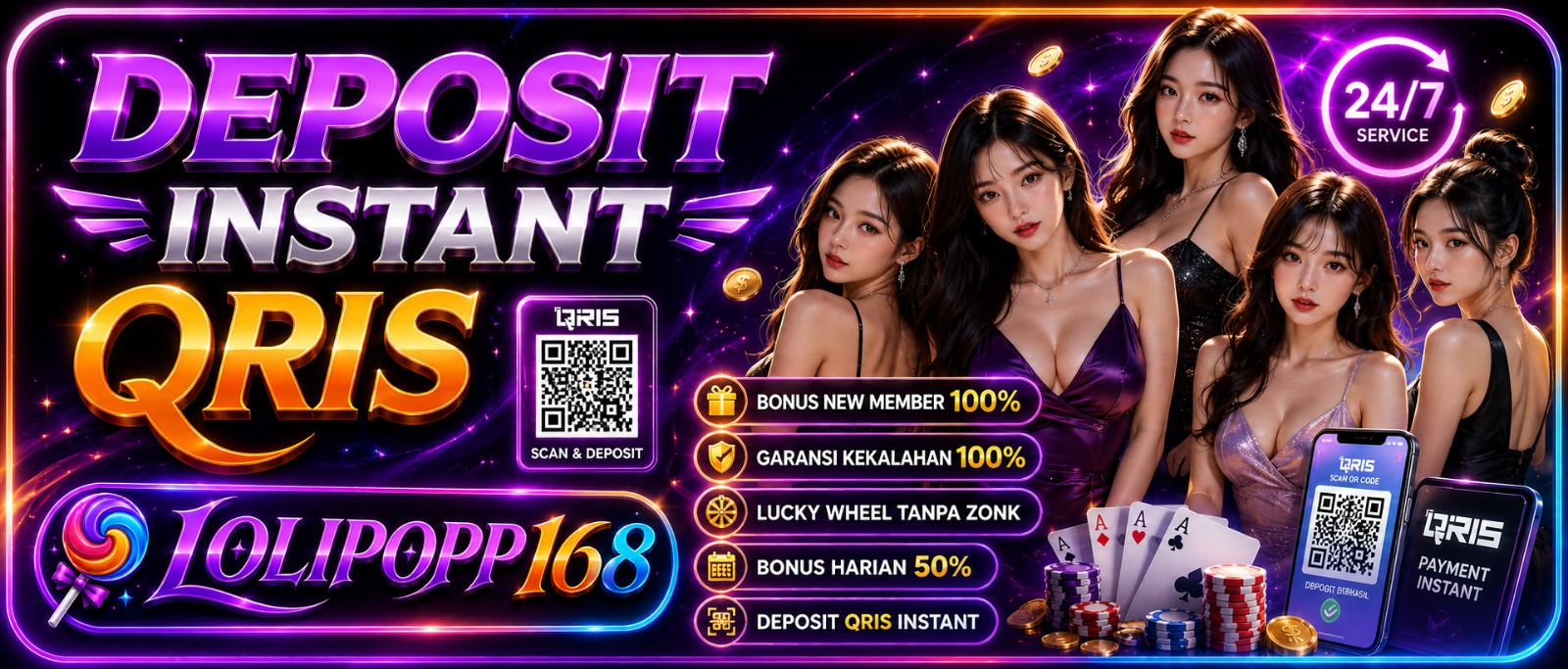 DEPOSIT INSTAN QRIS OTOMATIS